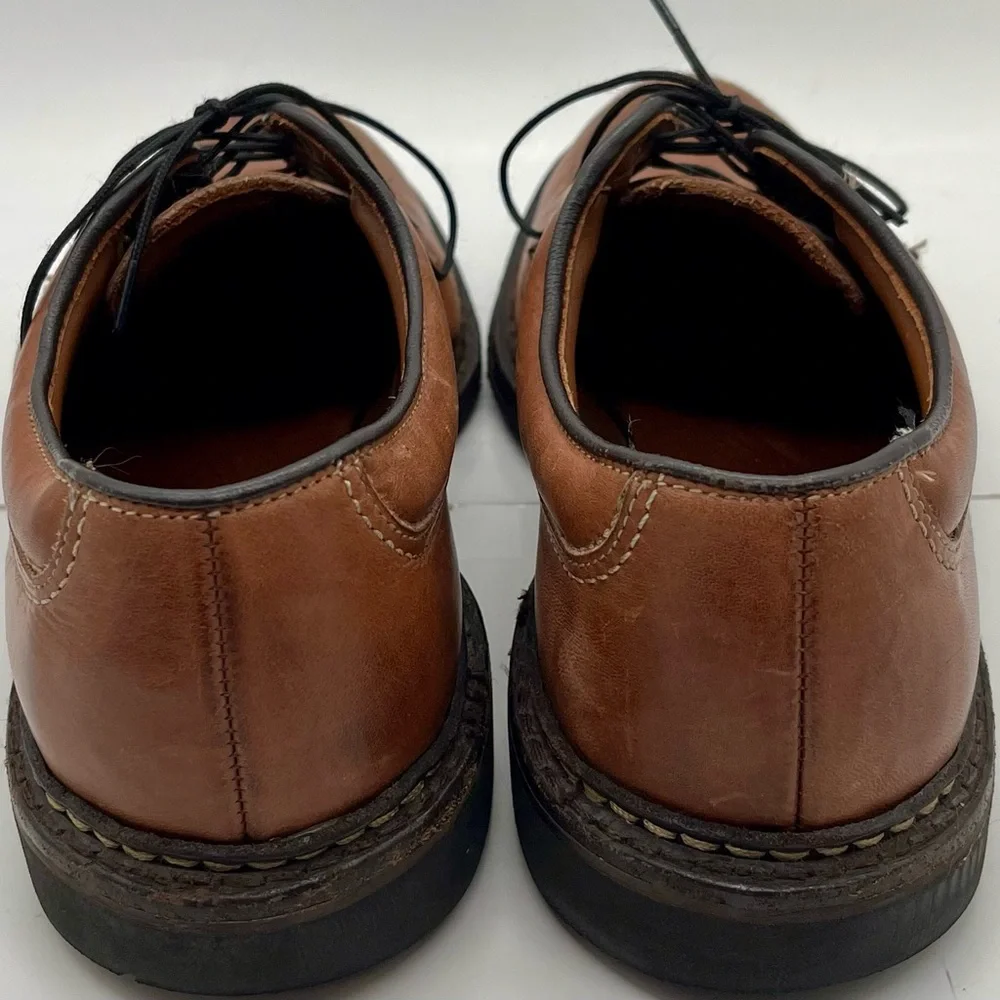 Allen Edmonds Wilbert Mens Oxfords Brown Leather Sz‎ 8B Lace Up Dress Shoes USA